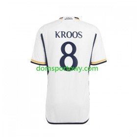 Koszulka Real Madryt Kroos 8 Domowe Koszulki Piłkarskie 2023-2024 Krótki Rękaw